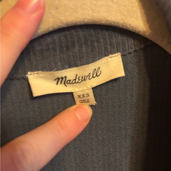 Madewell Women's Slate Gray Corduroy Blazer - Picture 7 of 7